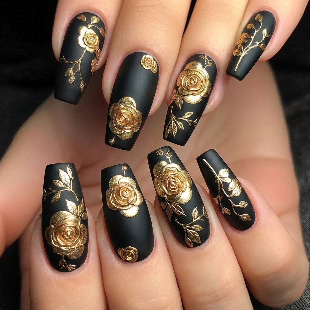 Nail Art Press On - Kuku palsu 3D untuk wanita dan