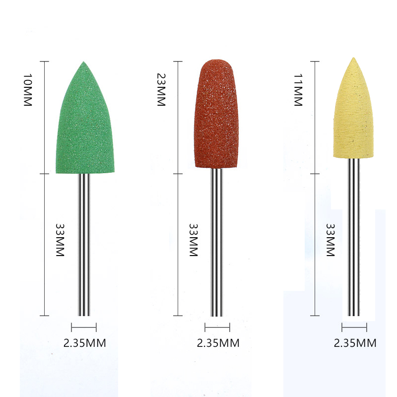 10 Buah/Lot Alat Gigi Pemoles  - Nail Drill Machine ulasan dan harga