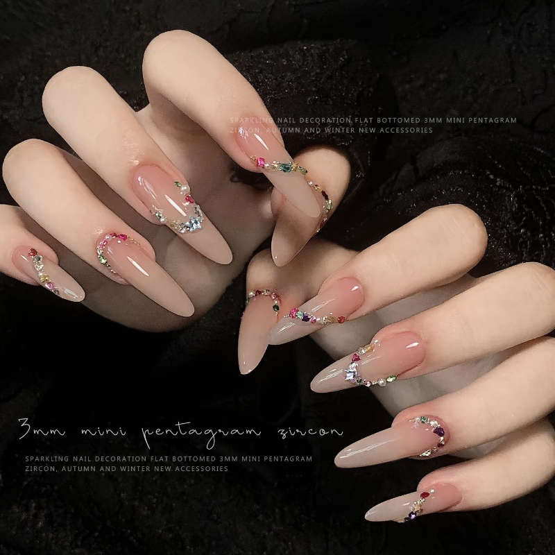 30pcs Mini Bintang Lima Sudut  - Nail Art Valentines Day ulasan dan harga