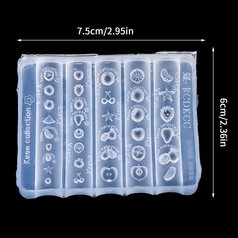 Cetakan Silikon Kuku Baru Bent - Nail Art Orange ulasan dan harga