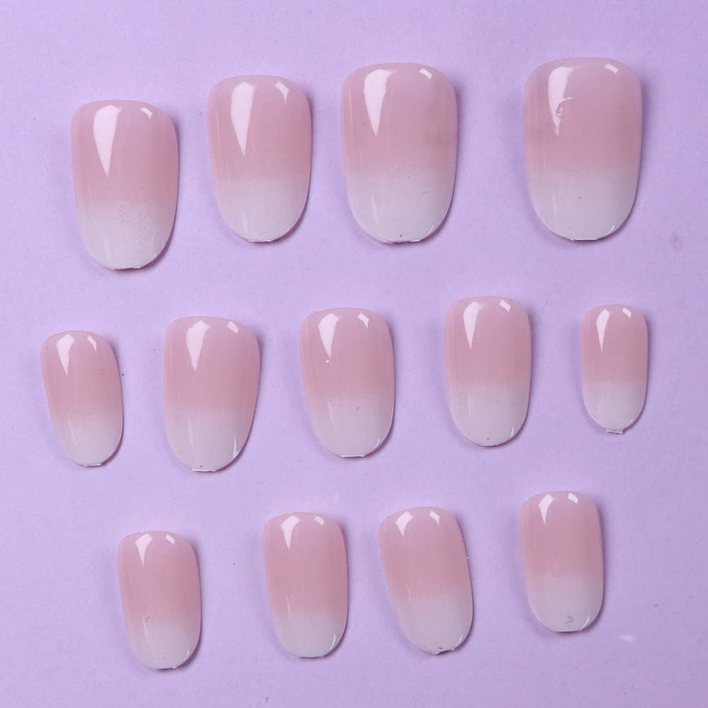 ARTAUG kuku palsu, tekan warna - Nail Art Pink ulasan dan harga