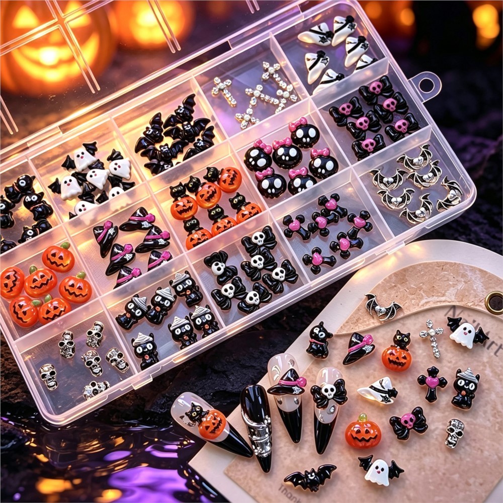 15grid 3D Hiasan Kuku Lucu Ber - Nail Art Valentines Day ulasan dan harga