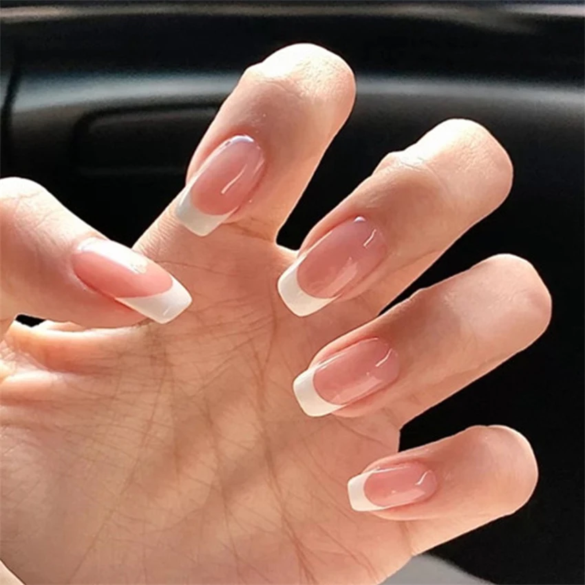 24 buah/set kuku pendek minima - Nail Art Pink ulasan dan harga
