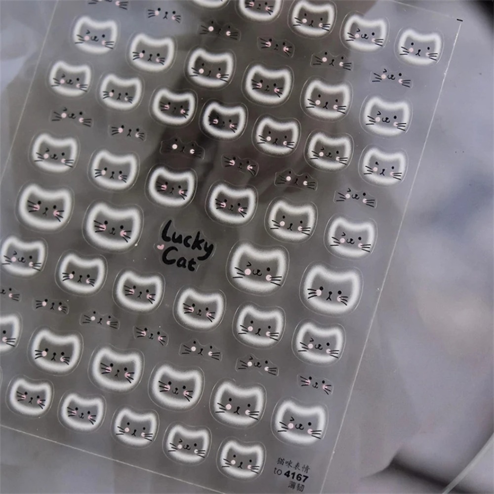 Stiker Kuku Relief Embossed Mo - Nail Art Orange ulasan dan harga